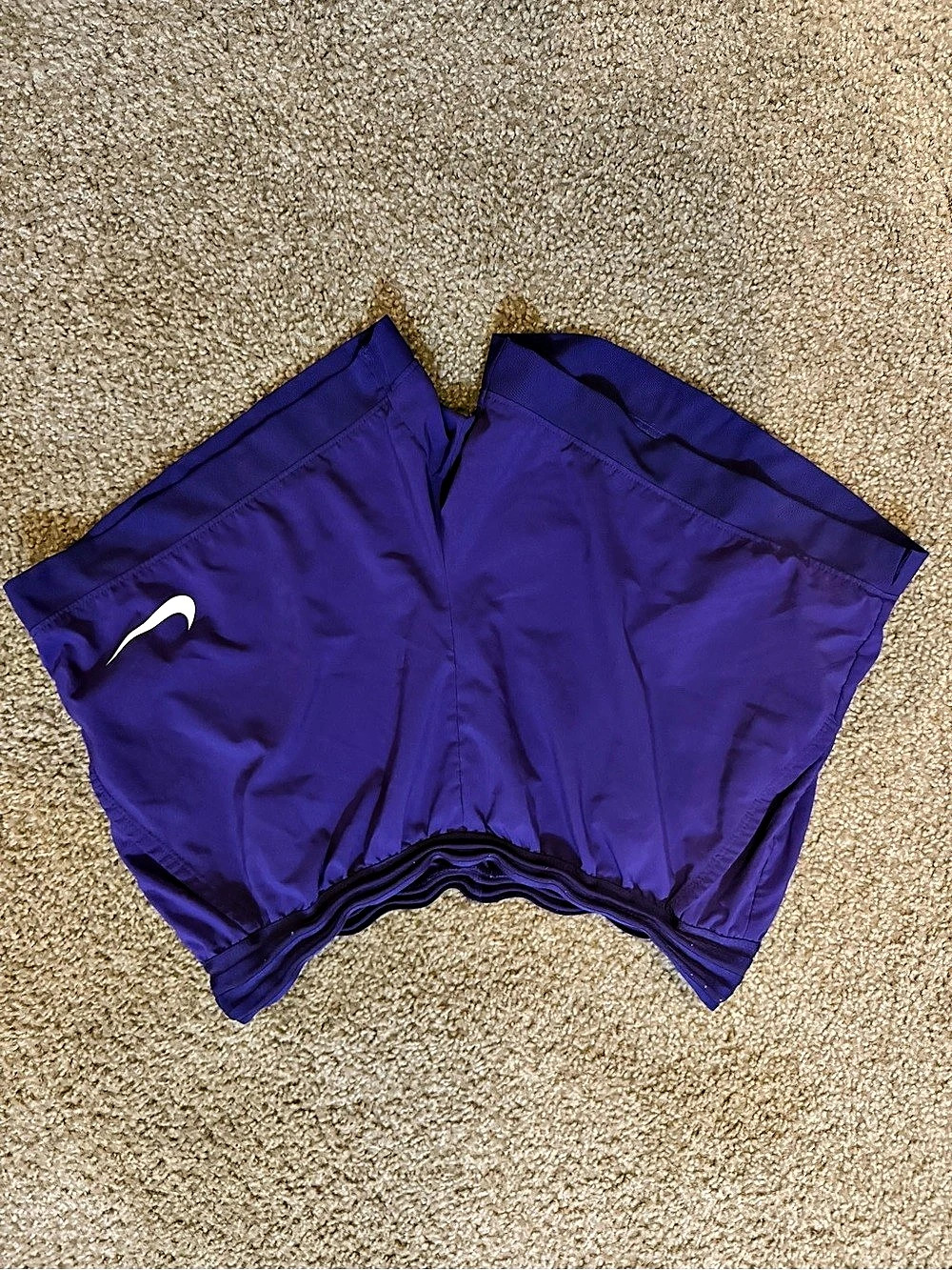 Nike Women's Purple Athletic Shorts Like New